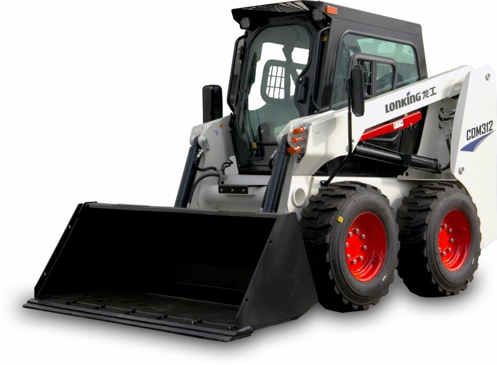 Mini Carregadeira Lonking CDM312 - Kubota